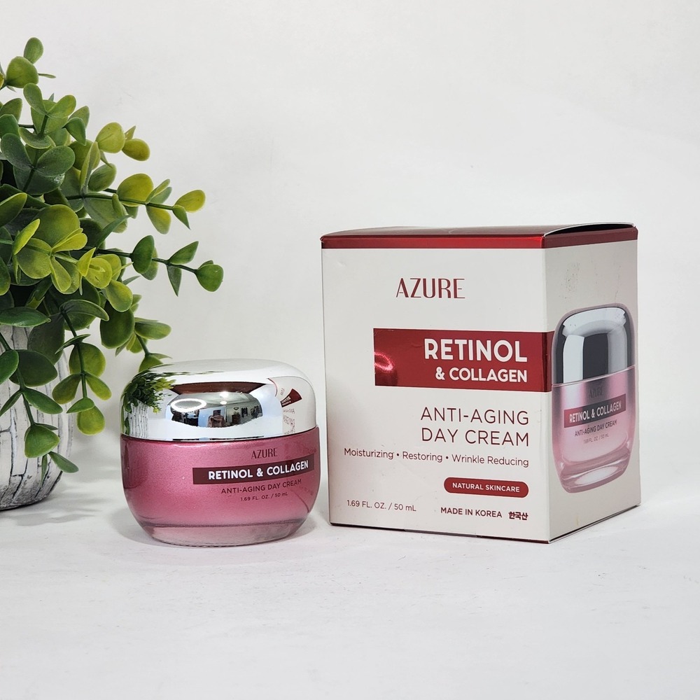 Azure Retinol & Collagen Anti-aging Face Day Cream Restoring Anti-wrinkle Korea